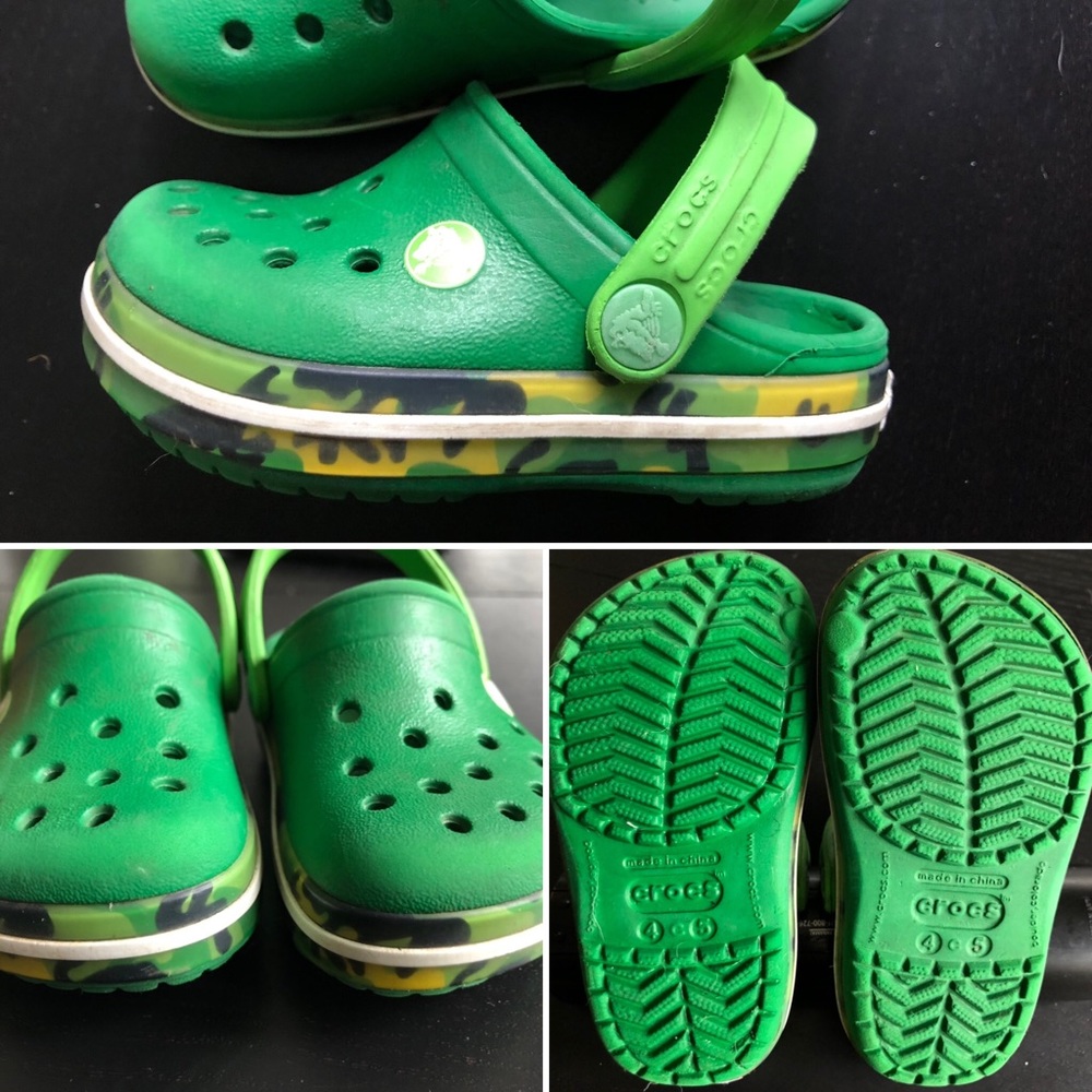 Crocs Crocband Clog with Camo for toddler